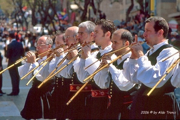 Aldo Tronci - Launeddas, Sant'Efisio, Cagliari